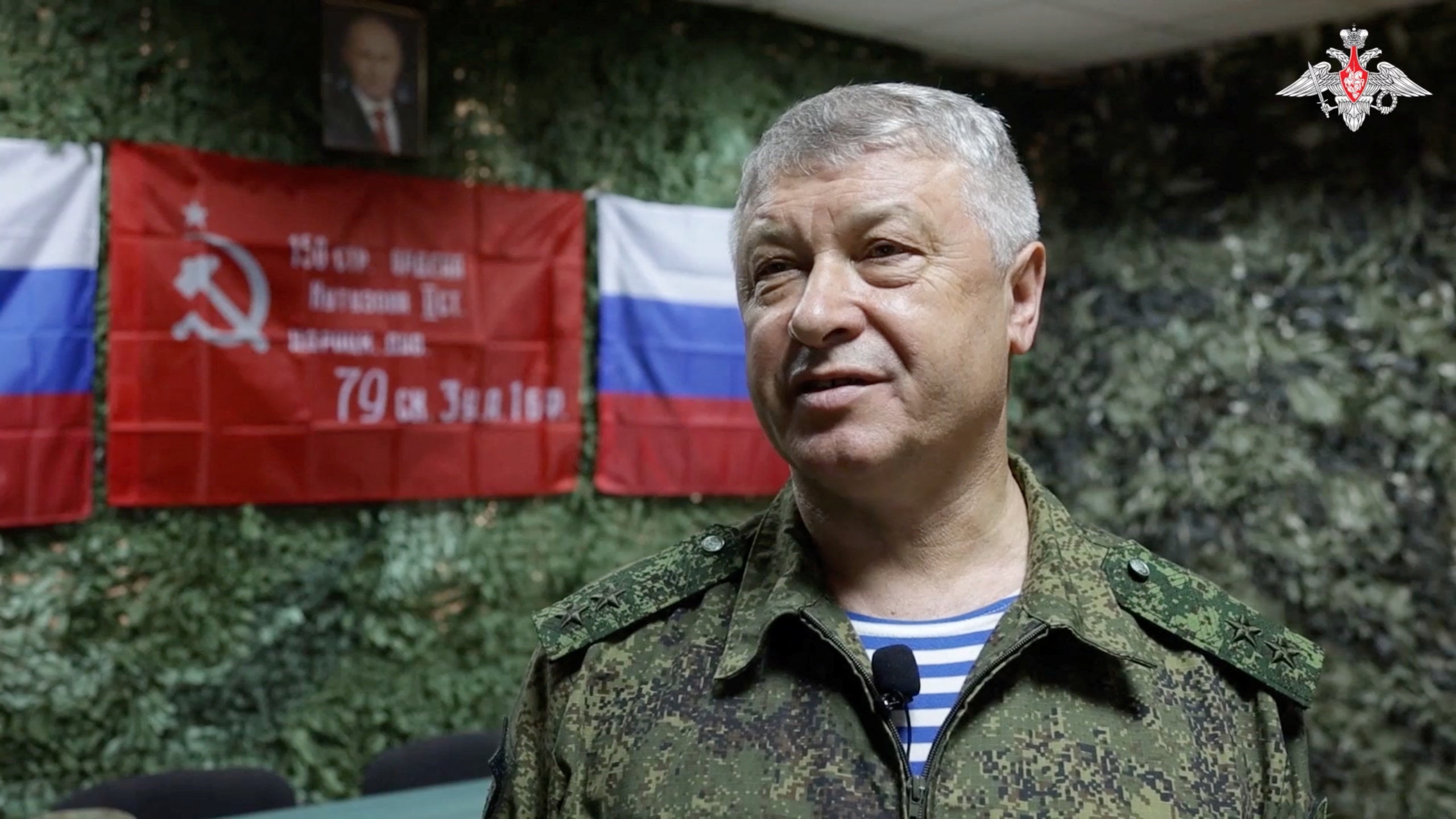 FILE PHOTO: Russian Lieutenant General Vladimir Alexeyev speaks at an unknown location