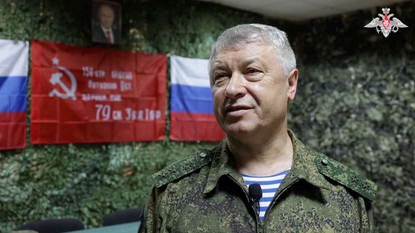 FILE PHOTO: Russian Lieutenant General Vladimir Alexeyev speaks at an unknown location