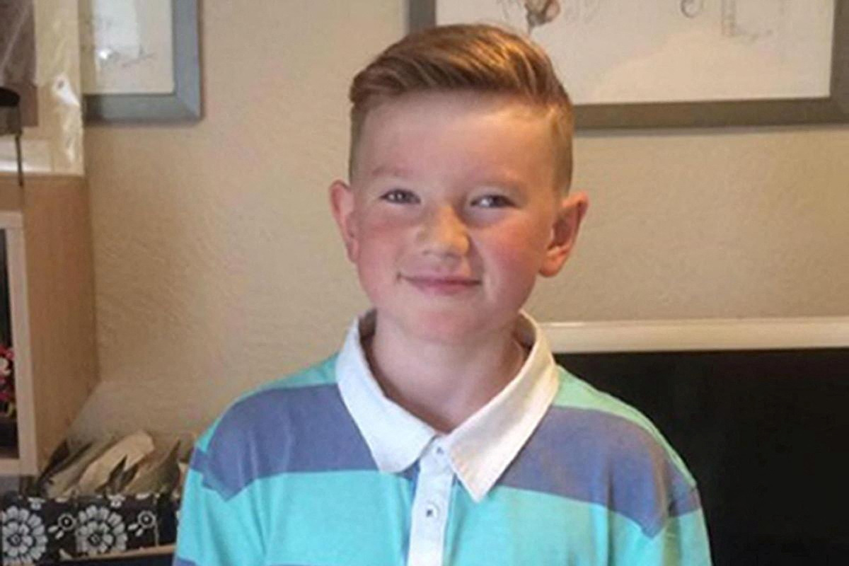 An undated still image shows Alex Batty, British boy missing since 2017 found in France
