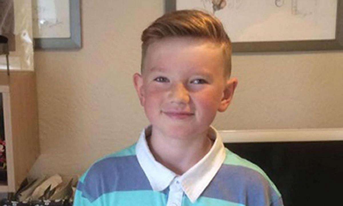 An undated still image shows Alex Batty, British boy missing since 2017 found in France