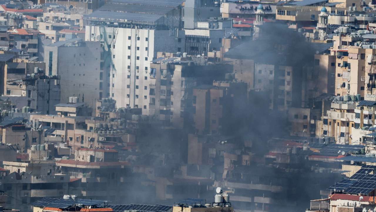 Escalation between Hezbollah and Israel, amid the U.S.-Israeli conflict with Iran, in Beirut
