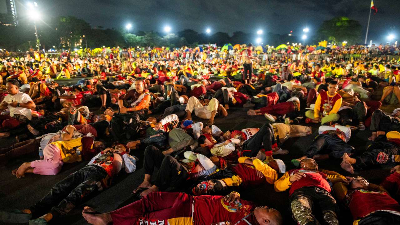 Feast of the Black Nazarene in Manila