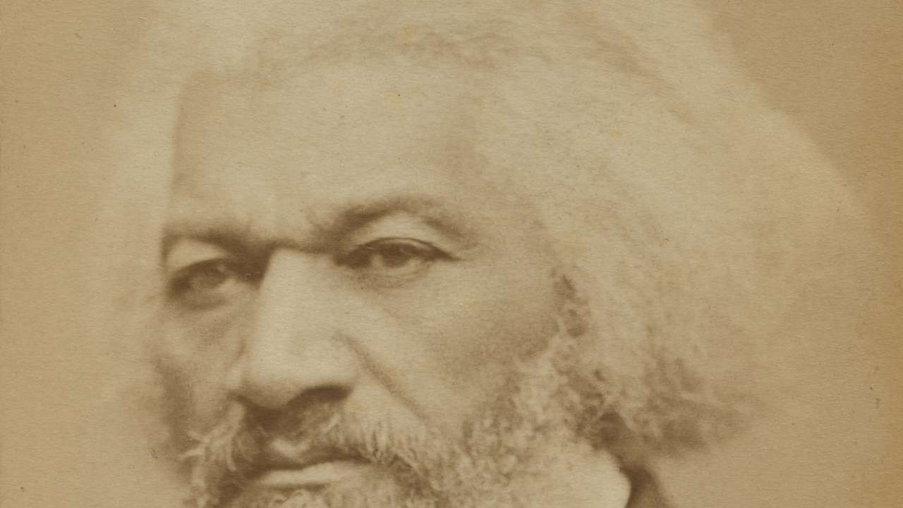 FILE PHOTO: Formerly enslaved abolitionist Frederick Douglass