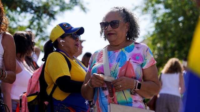 Venezuelan expatriates participate in the Venezuelan presidential election, in Madrid