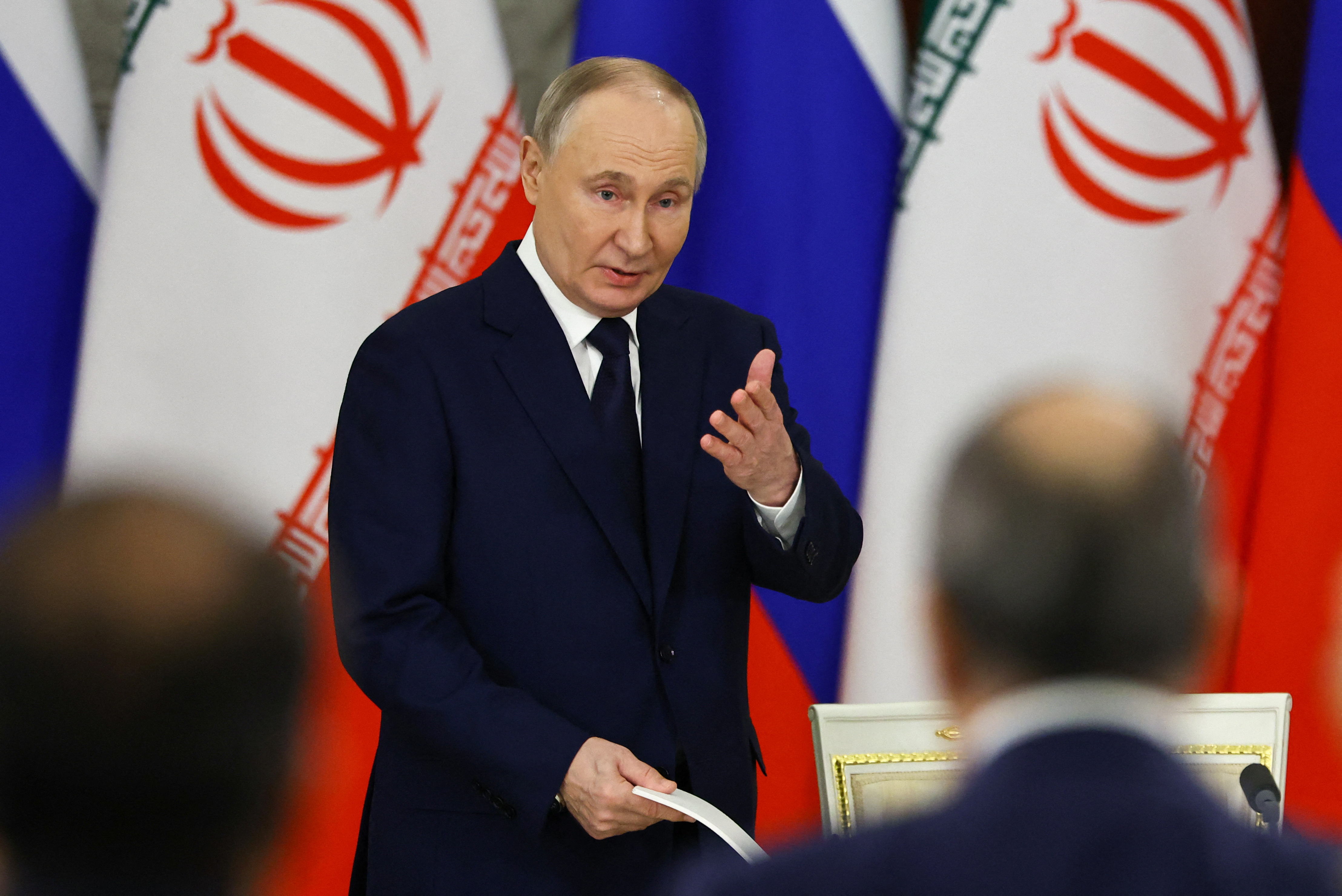 Iranian President Masoud Pezeshkian visits Russia