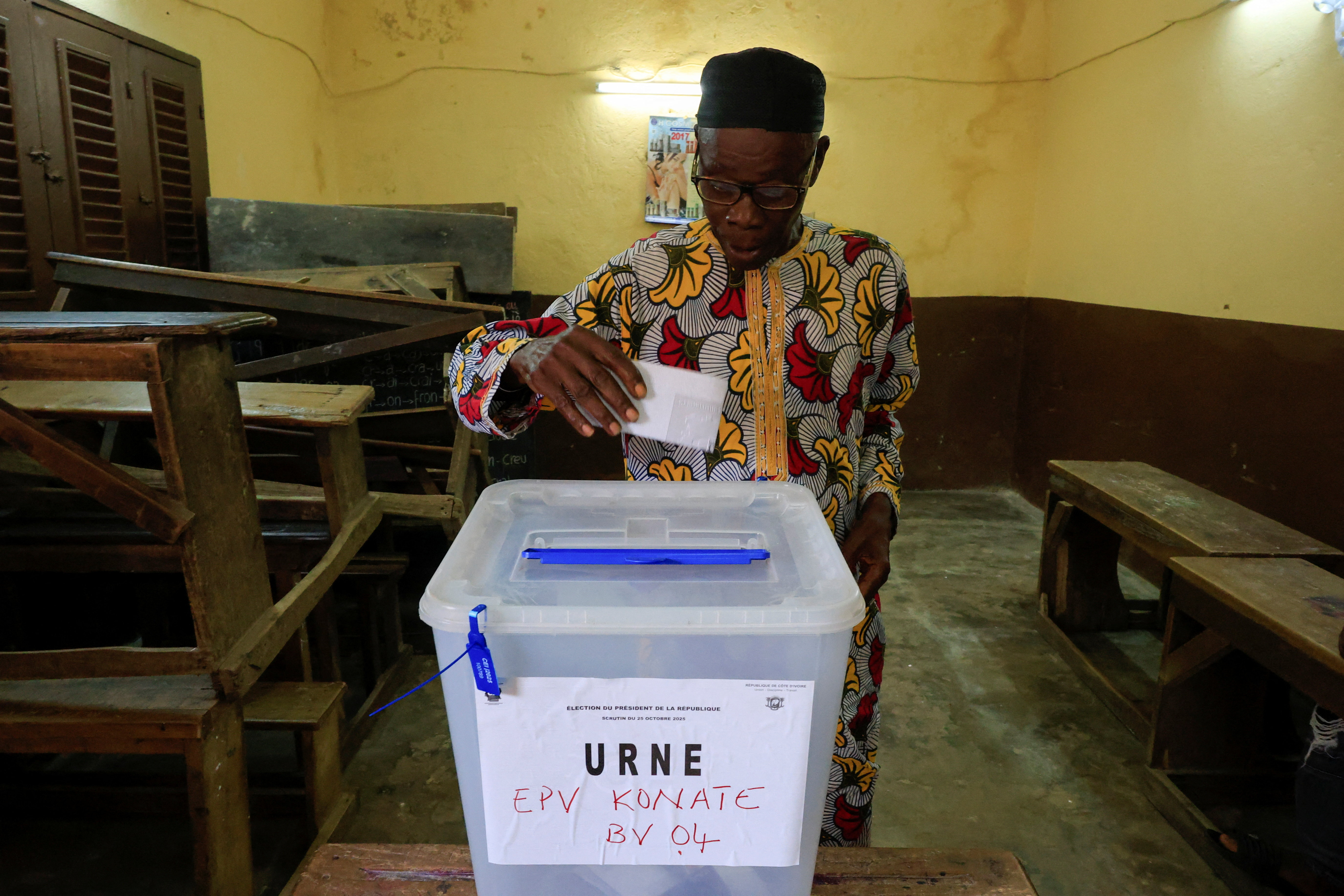 Ivory Coast holds presidential election