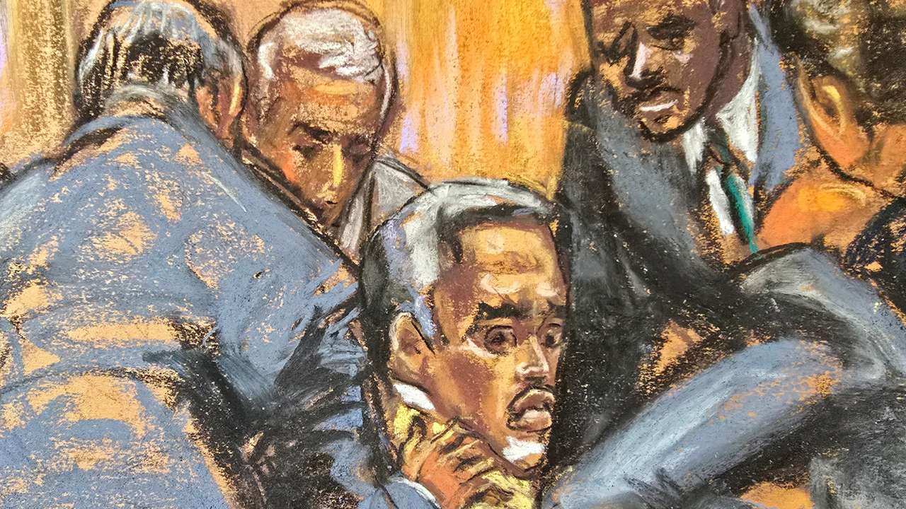 Sean "Diddy" Combs attends trial in New York federal court