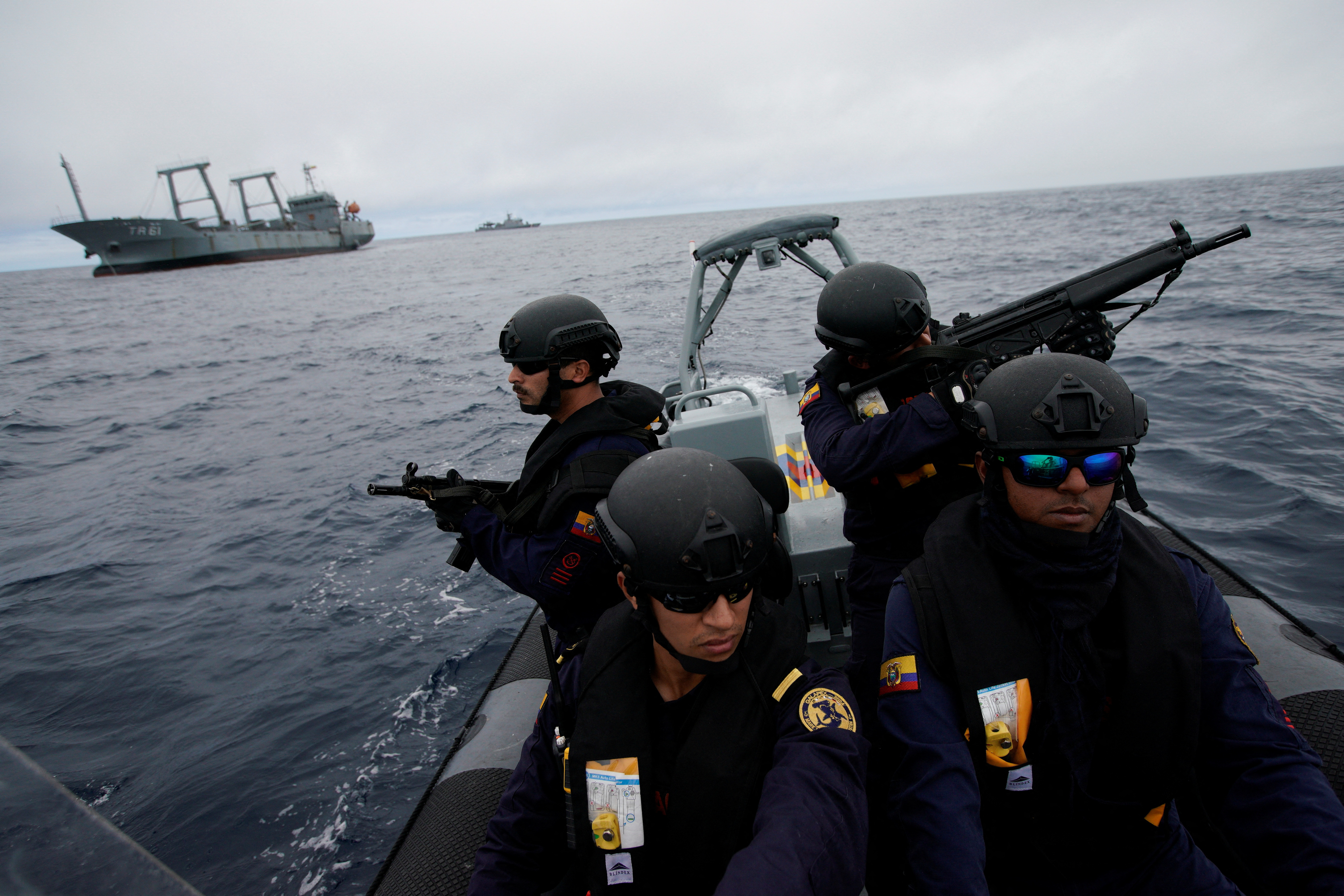 The Ecuadorian Navy organized the Galapex III 2024 naval exercises together with several countries in the Pacific Ocean, Ecuador