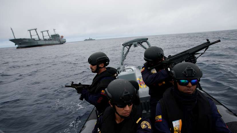 The Ecuadorian Navy organized the Galapex III 2024 naval exercises together with several countries in the Pacific Ocean, Ecuador
