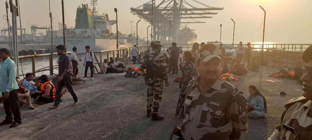 Over dozen dead after naval vessel hits passenger boat off Mumbai