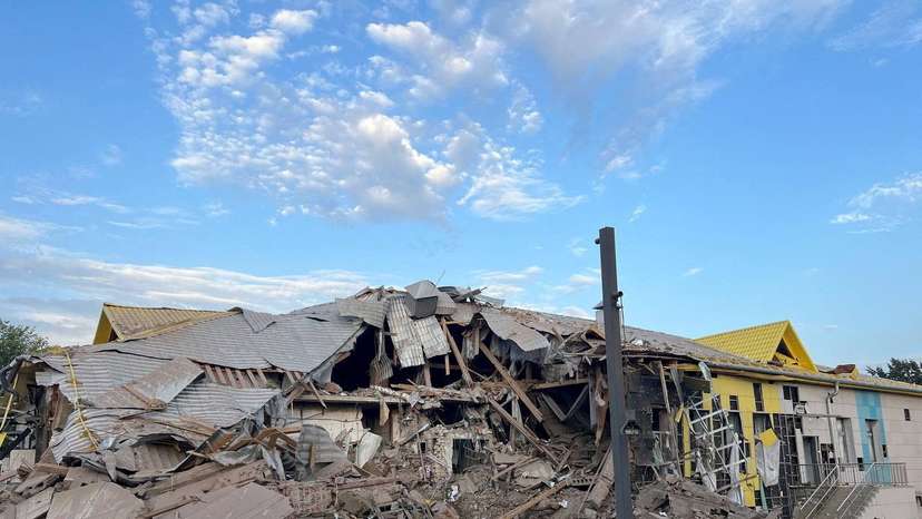 Aftermath of military strike on Belgorod region