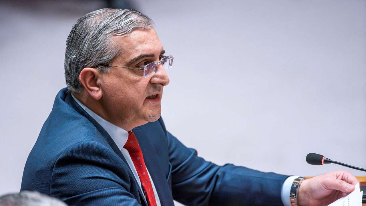 FILE PHOTO: Permanent Representative of the Syrian Arab Republic to the United Nations, Koussay Aldahhak