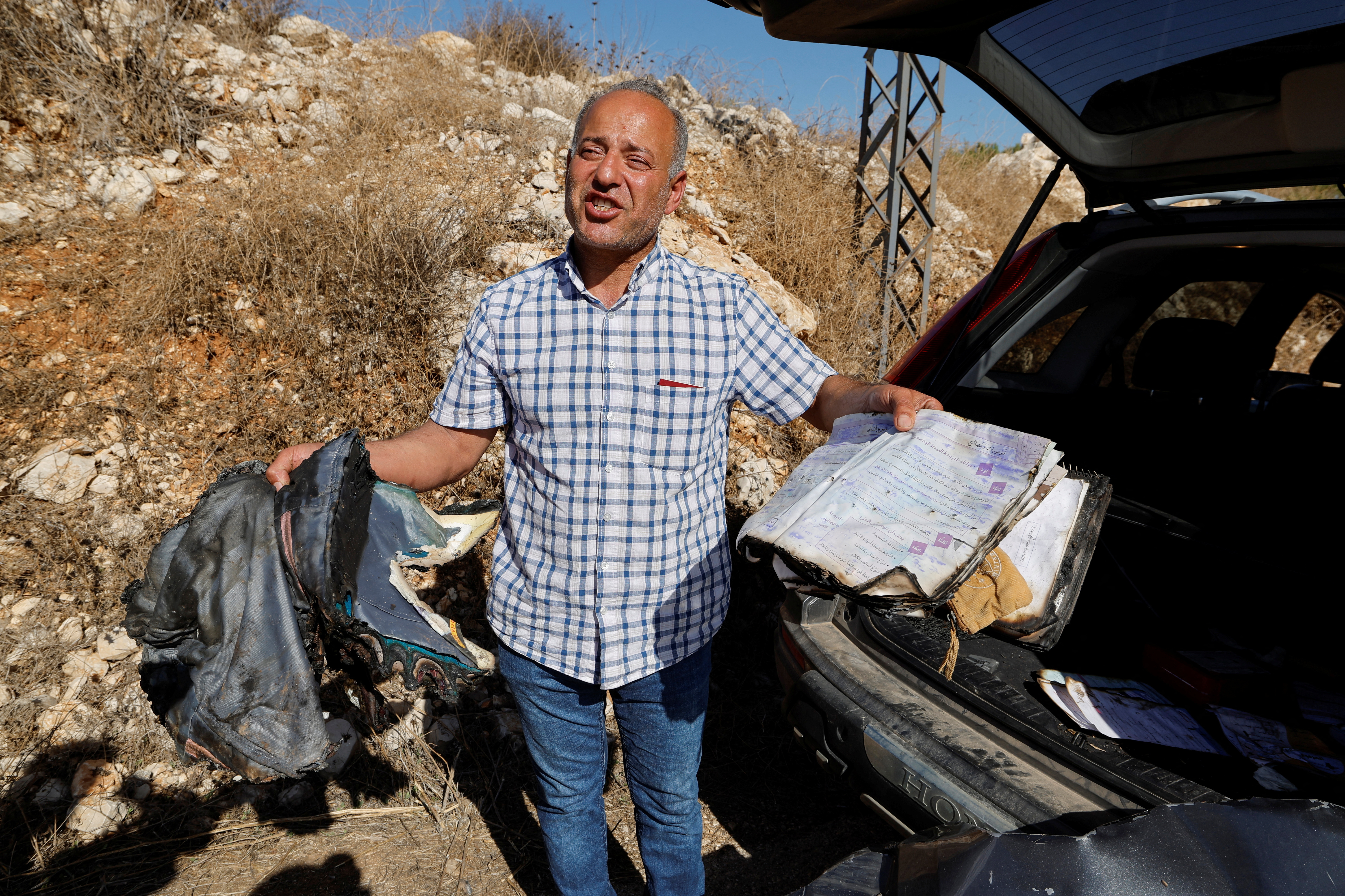 Lebanese family mourn children killed in Israeli strike