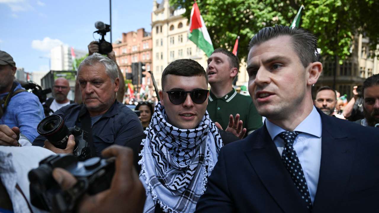 Member of Irish rap group Kneecap in UK court on terrorism charge