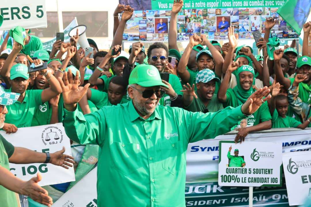 Longtime leader of Djibouti, President Ismail Omar Guelleh