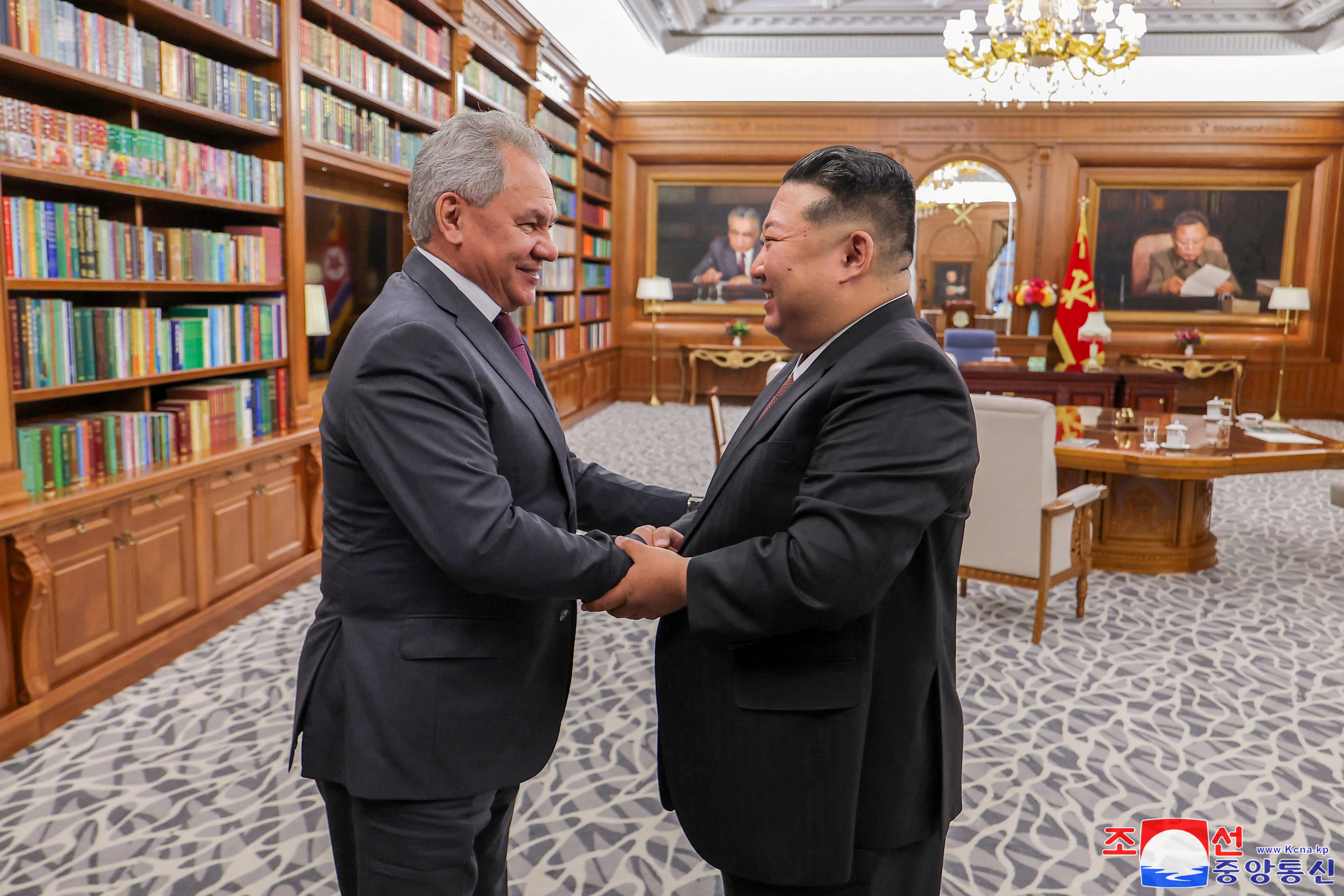 North Korea's Kim vows unconditional support for Russia in meeting with Shoigu