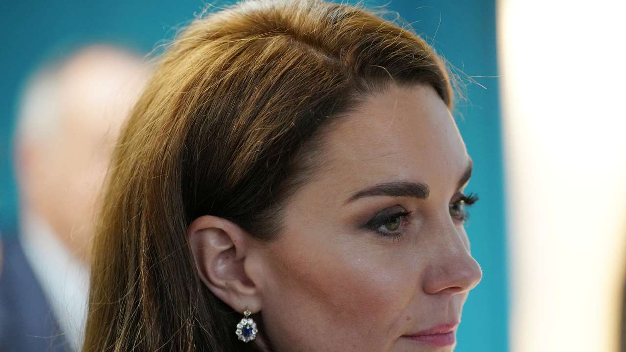 Britain's Kate, Princess of Wales visits the Open Door Charity, in Birkenhead