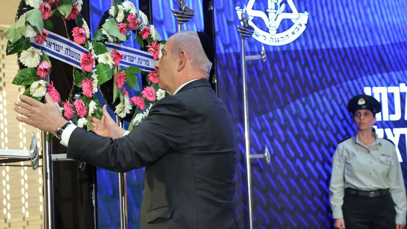 Ceremony marking Memorial Day in Jerusalem