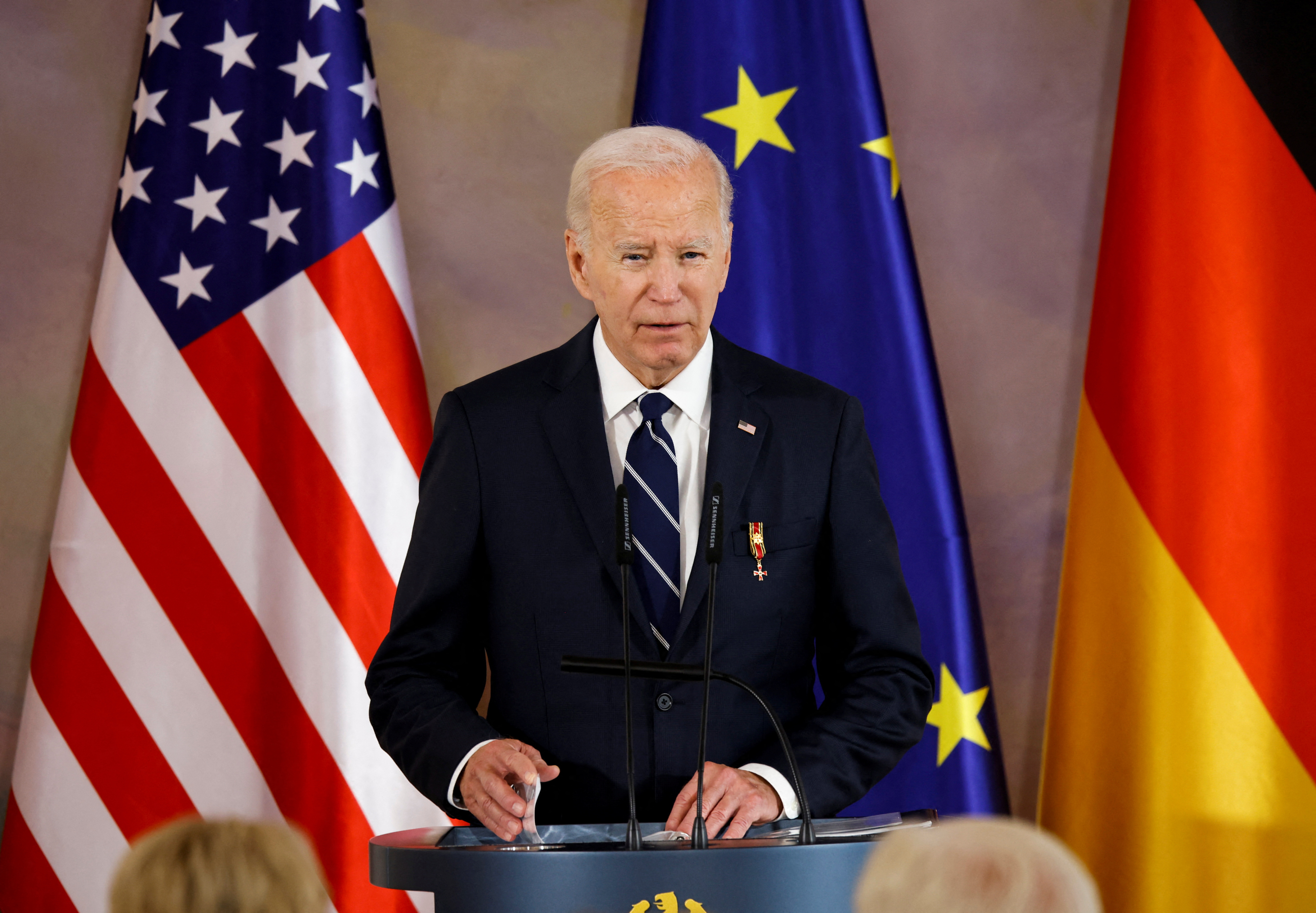 U.S. President Joe Biden visits Germany