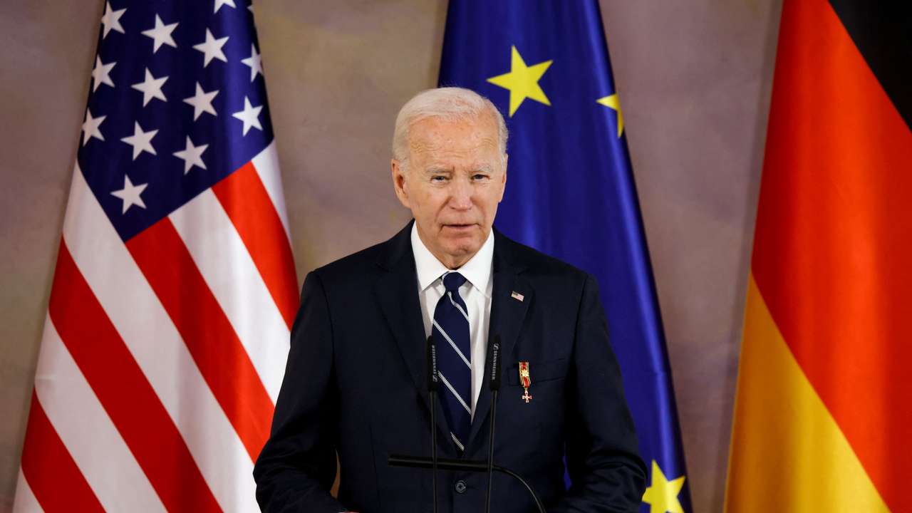 U.S. President Joe Biden visits Germany