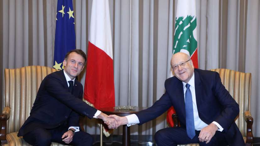 French President Macron visits Lebanon