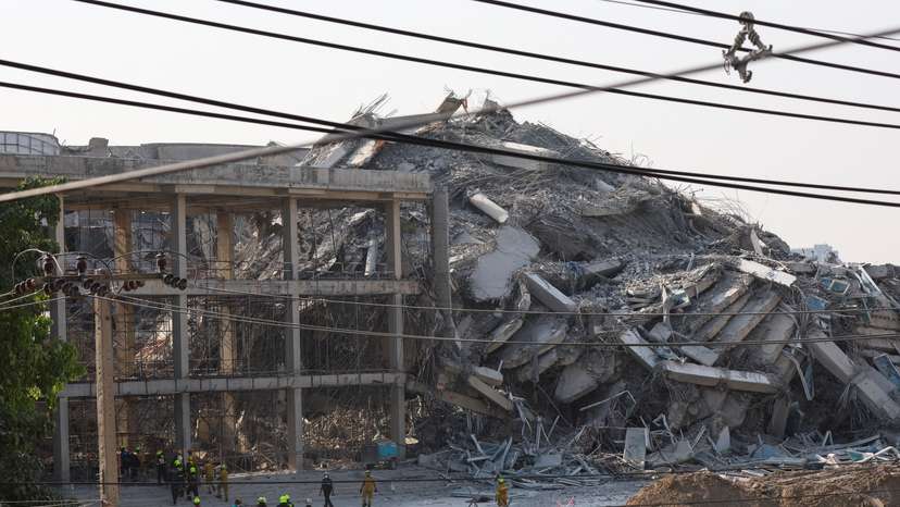 Tremors from an earthquake felt in Bangkok