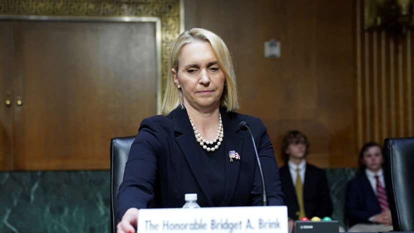 FILE PHOTO: Senate hearing on nomination of Bridget Brink to be U.S. ambassador to Ukraine, in Washington