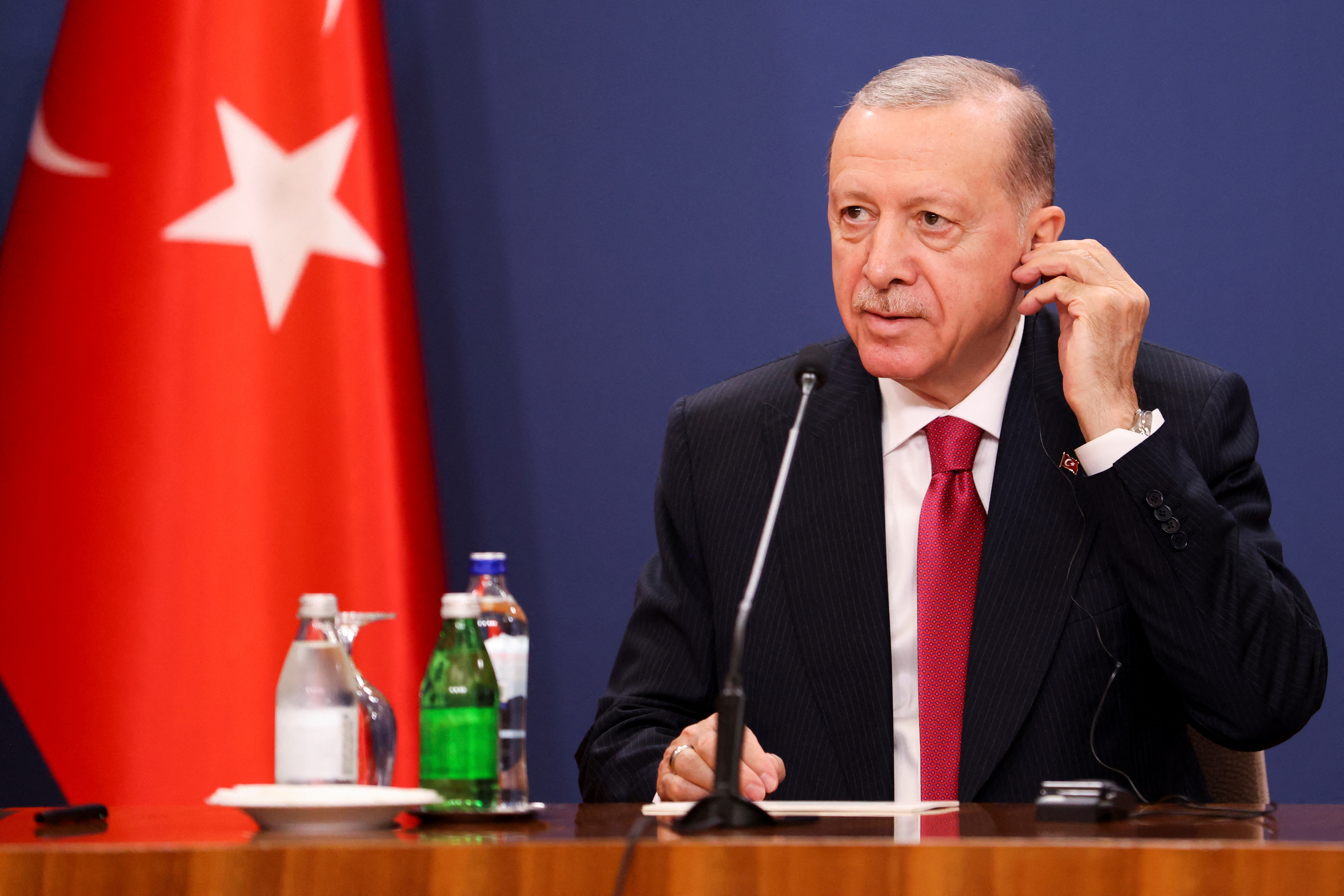 Turkish President Erdogan visits Serbia