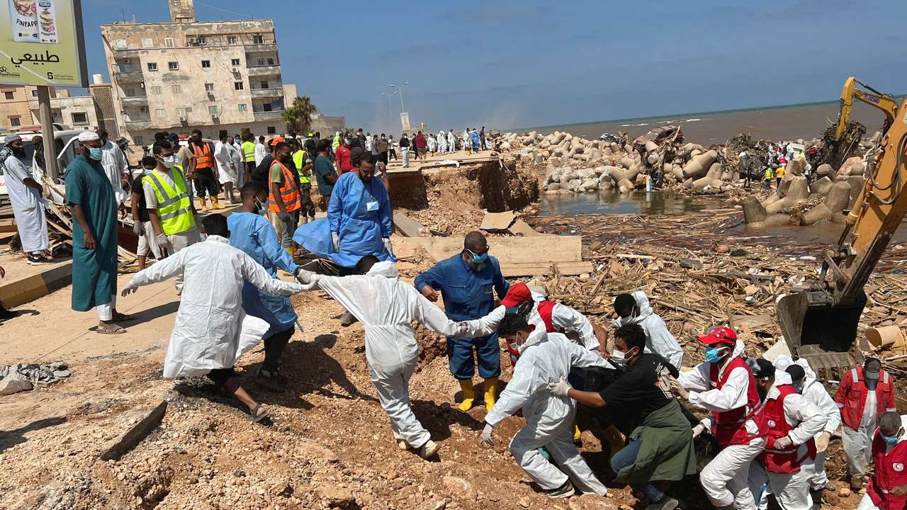 FILE PHOTO: Aftermath of the floods in Derna