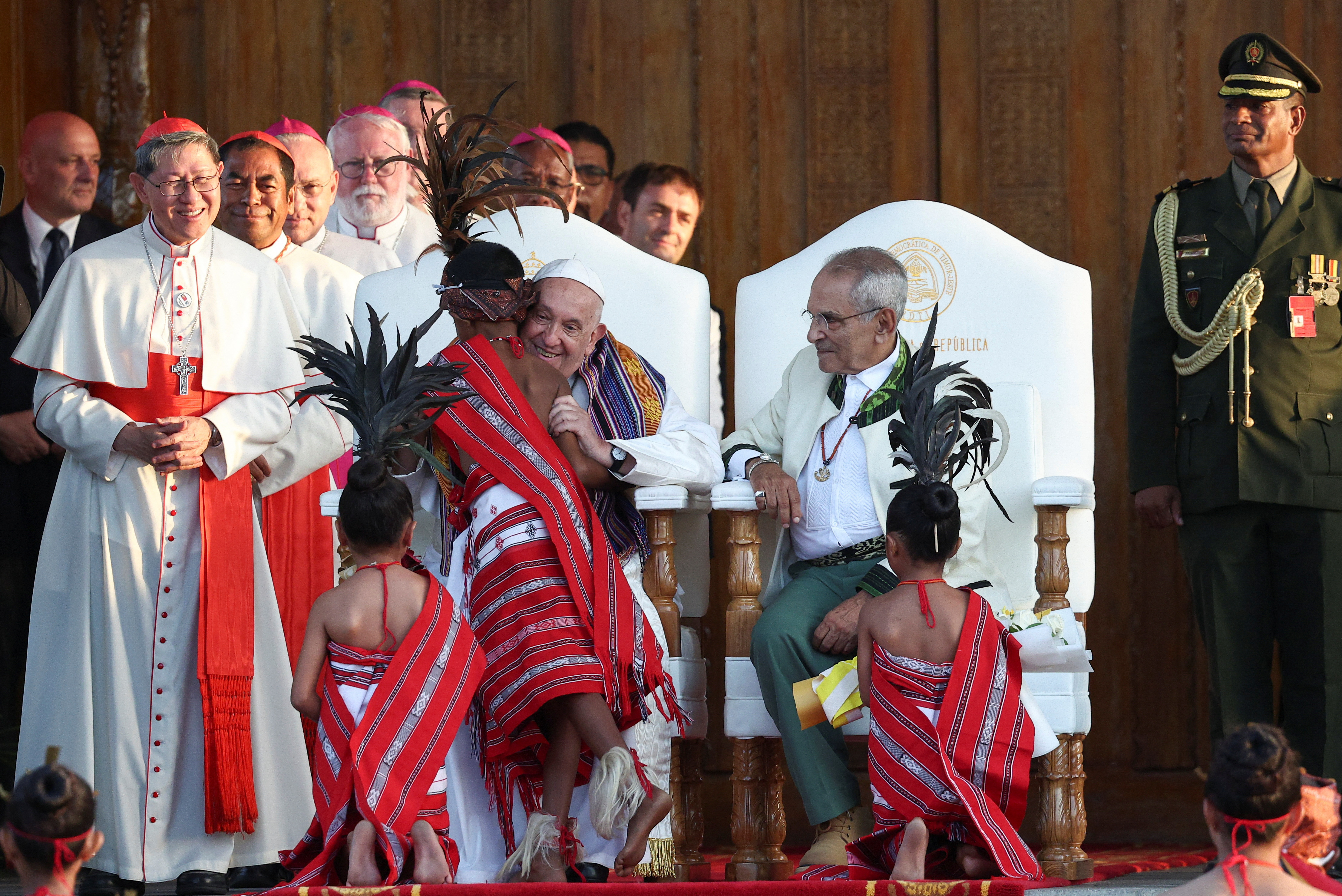 Pope Francis visits East Timor's capital Dili
