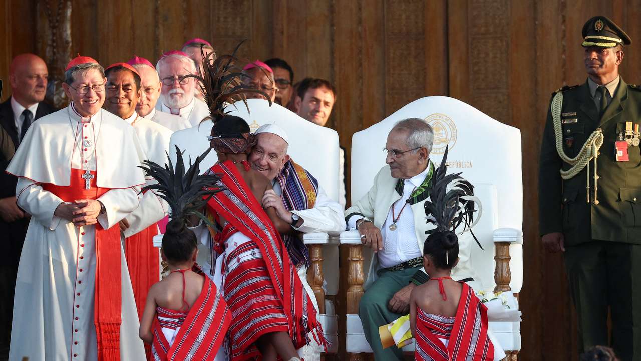 Pope Francis visits East Timor's capital Dili