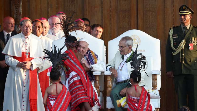 Pope Francis visits East Timor's capital Dili