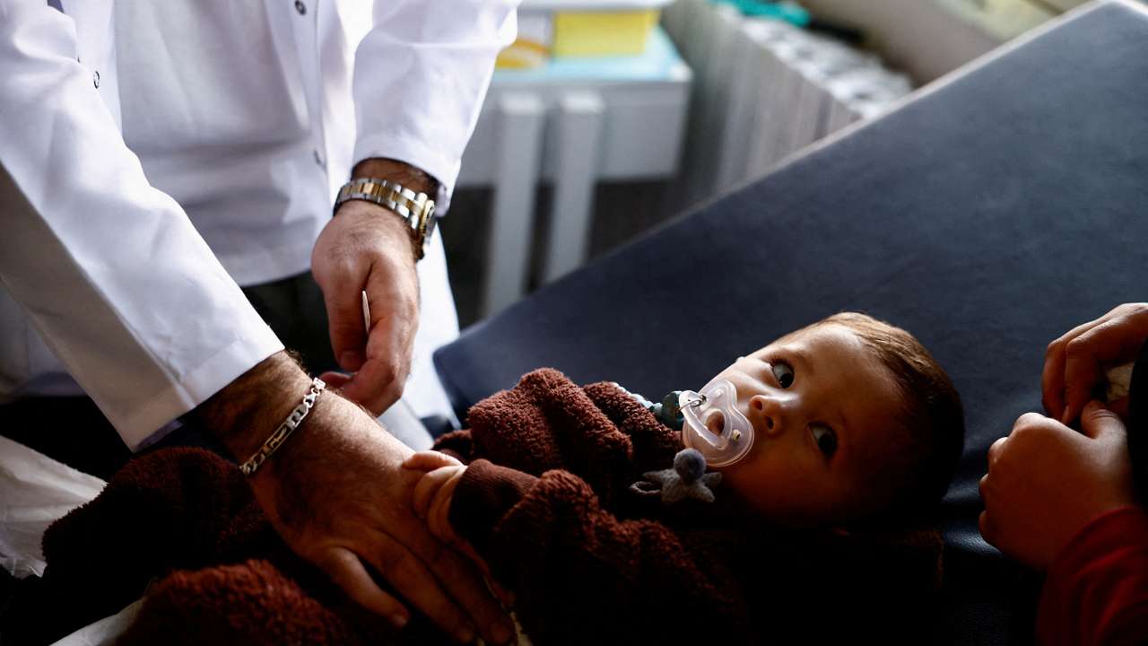FILE PHOTO: Relief International provides healthcare and wellbeing services to shelters in the West Bekaa