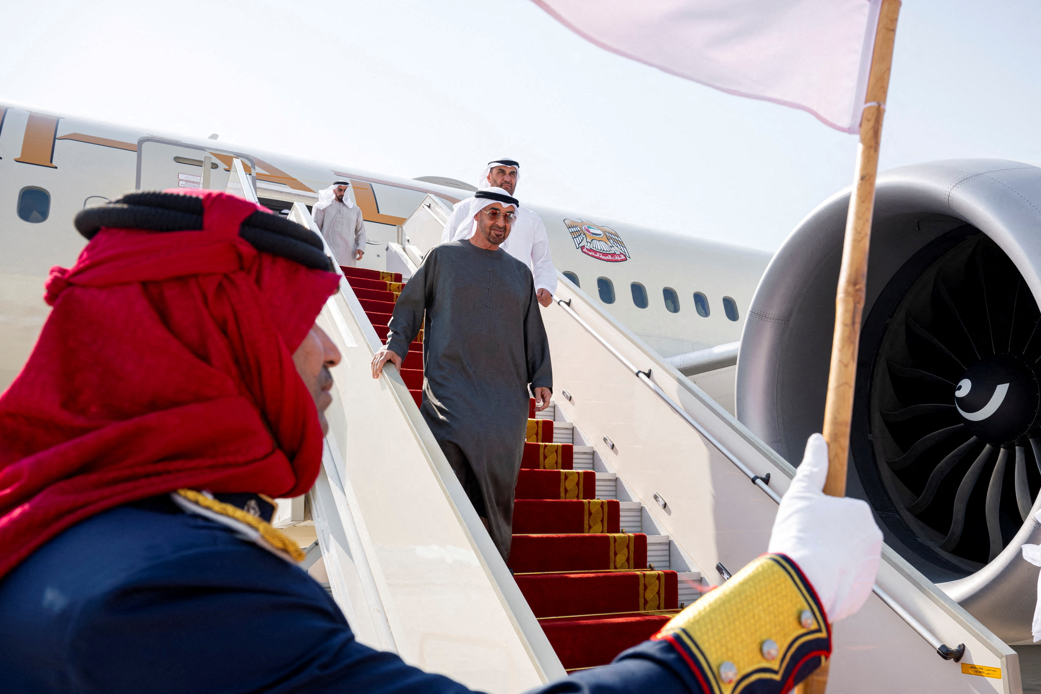 FILE PHOTO: Sheikh Mohamed bin Zayed Al Nahyan, President of the United Arab Emirates visits Bahrain