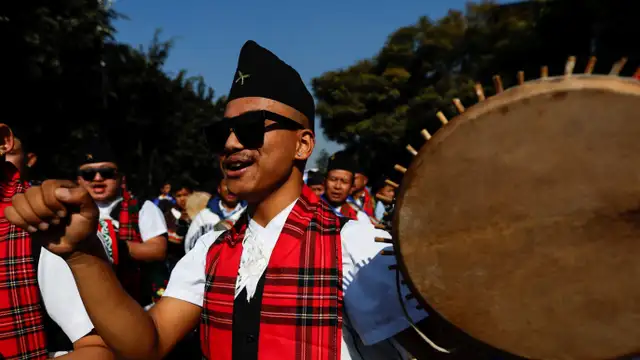 Tamu Lhosar, a New Year festival of the Gurung community in Kathmandu