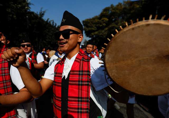 Tamu Lhosar, a New Year festival of the Gurung community in Kathmandu