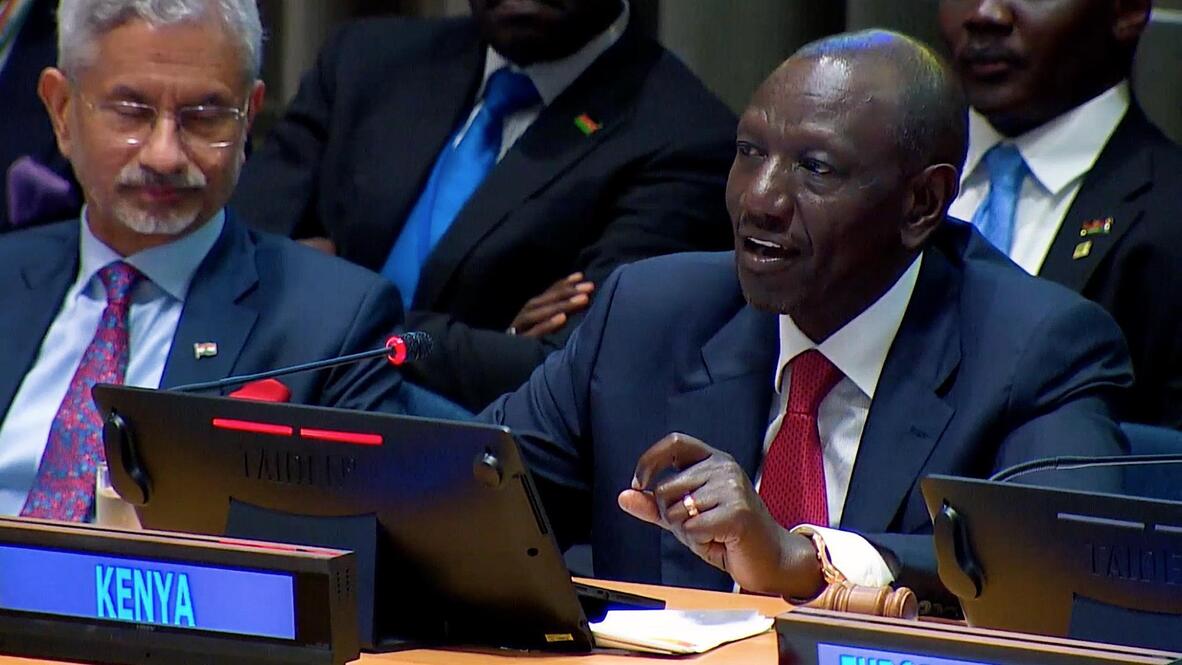 Ruto Demands Permanent African UN Security Seats