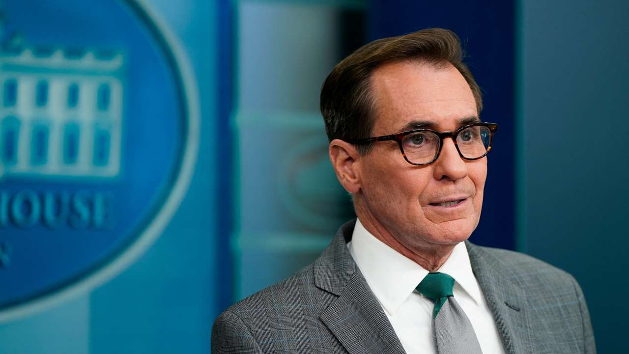 White House Press Secretary Karine Jean-Pierre holds a briefing at the White House in Washington