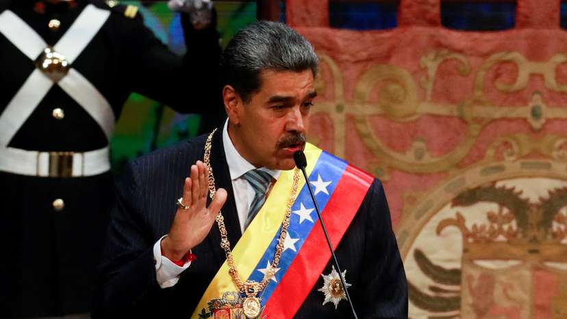 Venezuela's President Nicolas Maduro delivers his annual address to the nation in Caracas