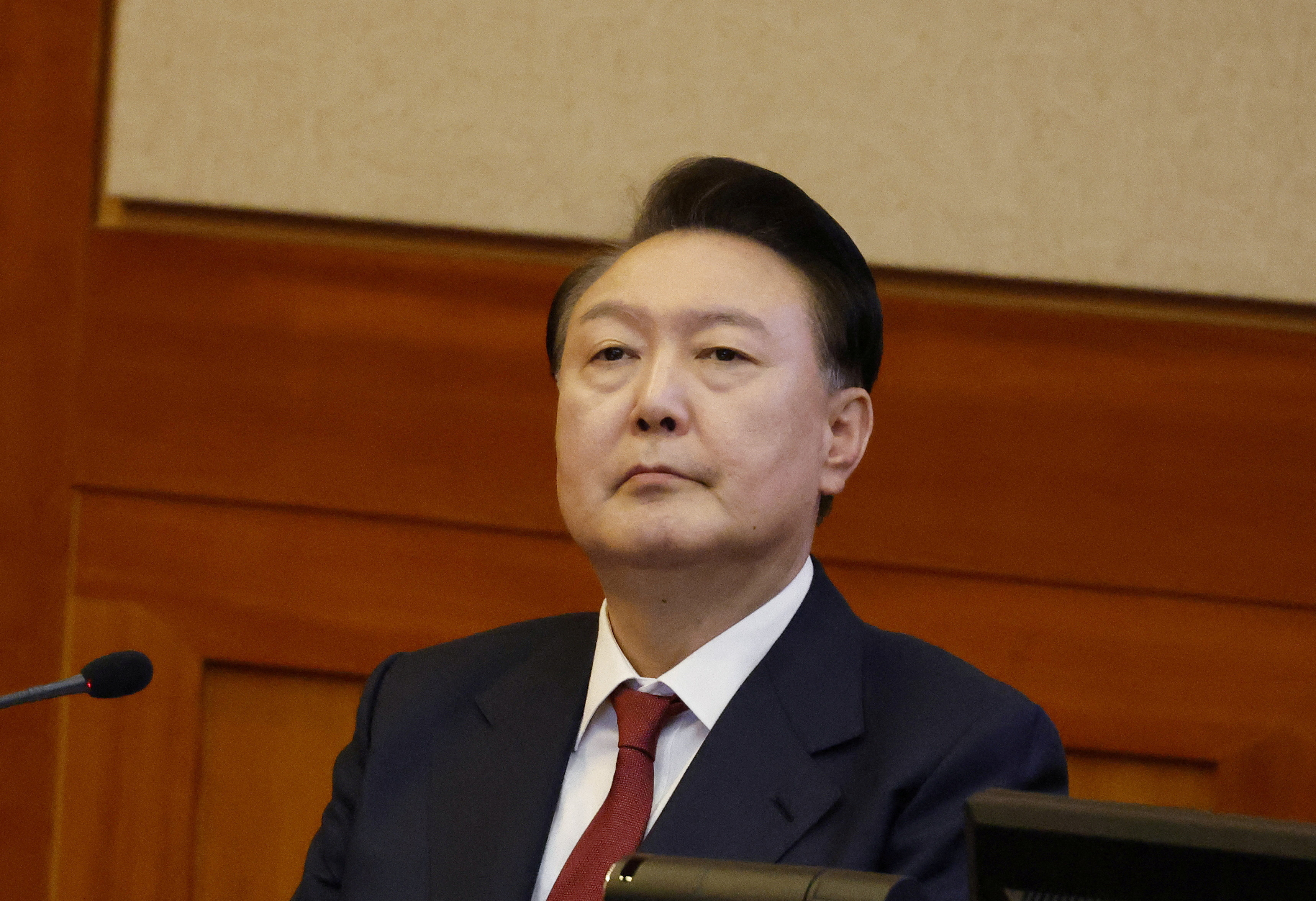 South Korean President Yoon attends impeachment trial hearing