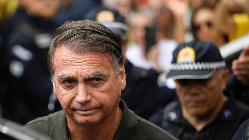 FILE PHOTO: Former Brazilian President Bolsonaro to undergo skin surgery, in Brasilia