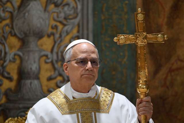 Pope Leo XIV conducts Mass in the Sistine Chapel at the Vatican