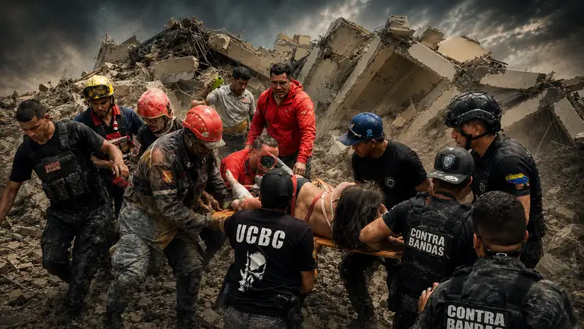 Girl Rescued Alive From Venezuela Earthquake