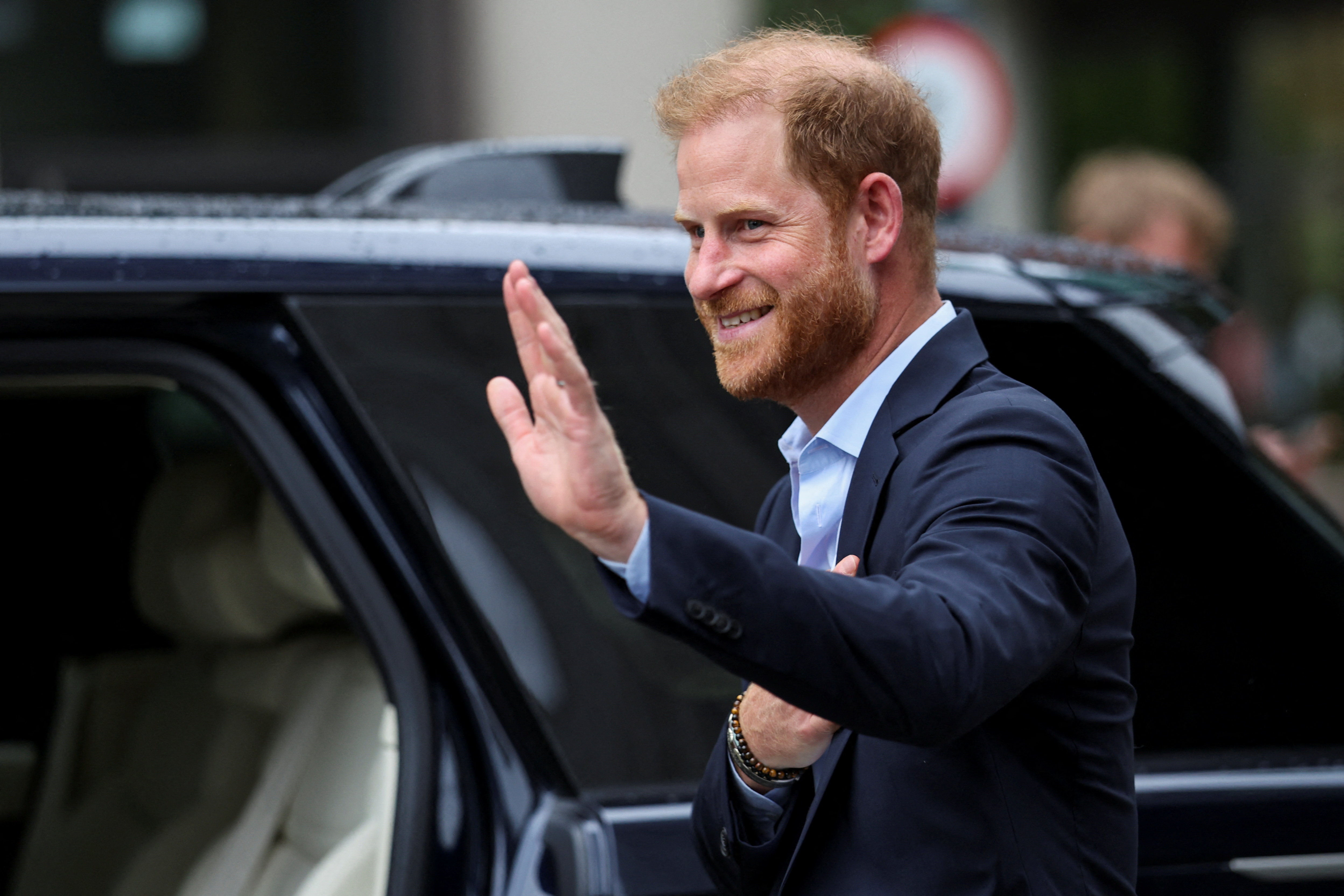 Britain's Prince Harry visits Centre for Blast Injury Studies at Imperial College London