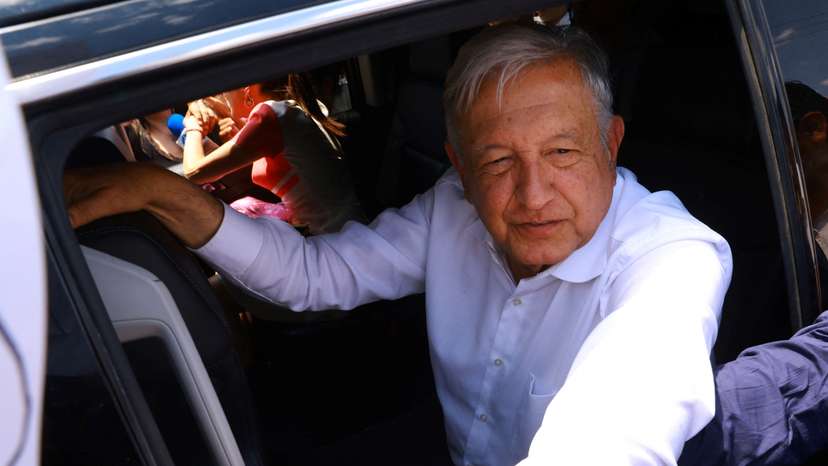 Mexican President Andres Manuel Lopez Obrador visits Ciudad Juarez