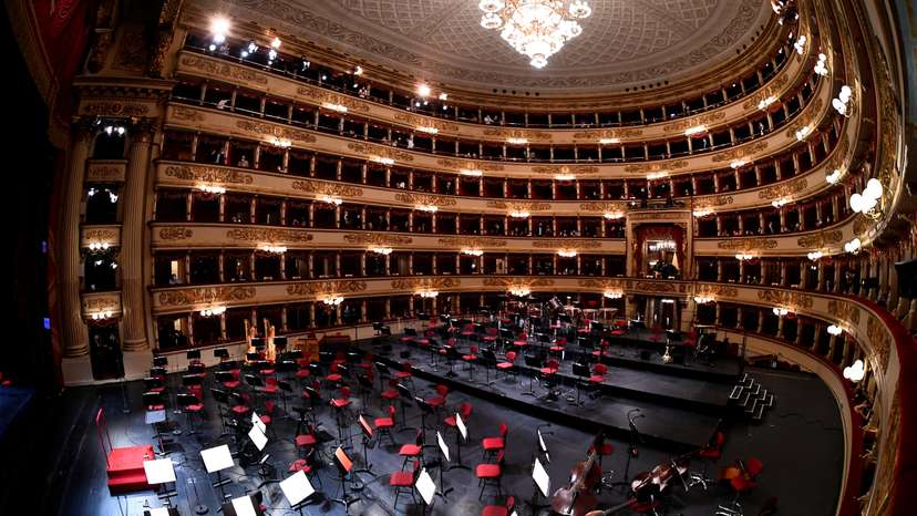 Milan's La Scala opera house re-opens to the public
