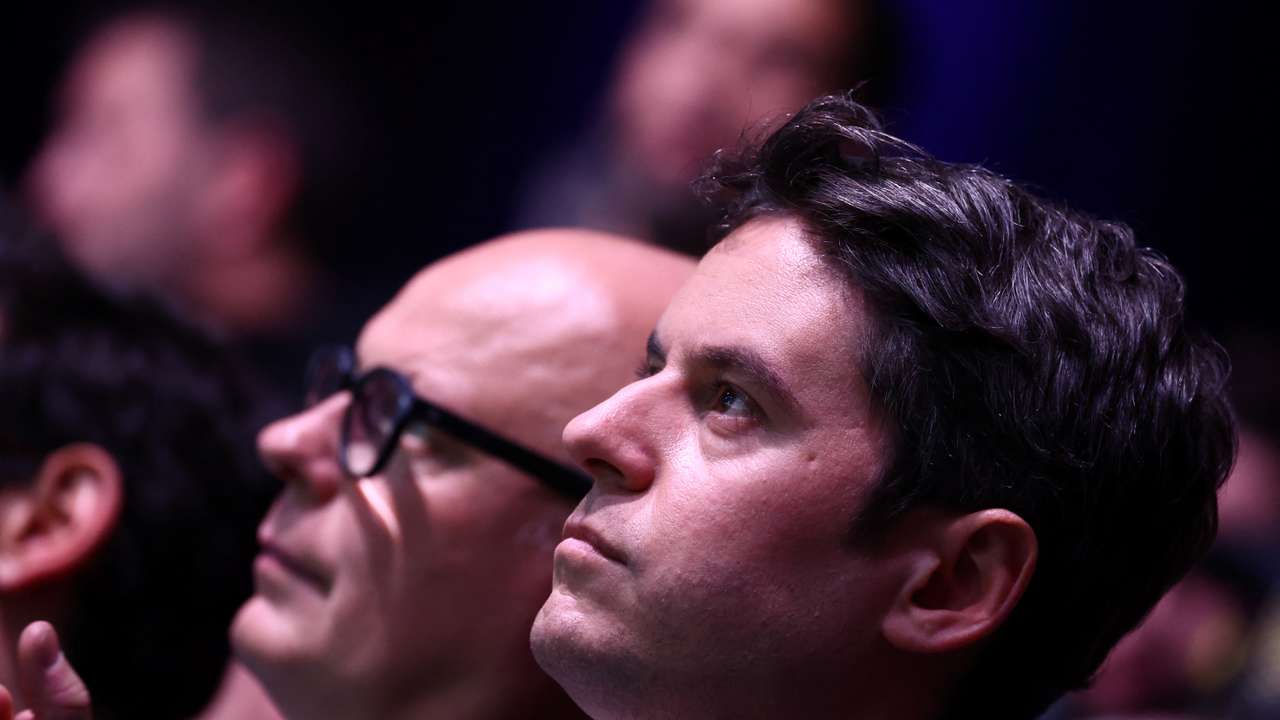 "Besoin d'Europe" political rally to launch the campaign of the French presidential majority for the European elections, in Lille