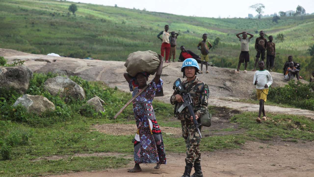 UN peacekeepers guard Congo harvests as mission's future uncertain in Ituri