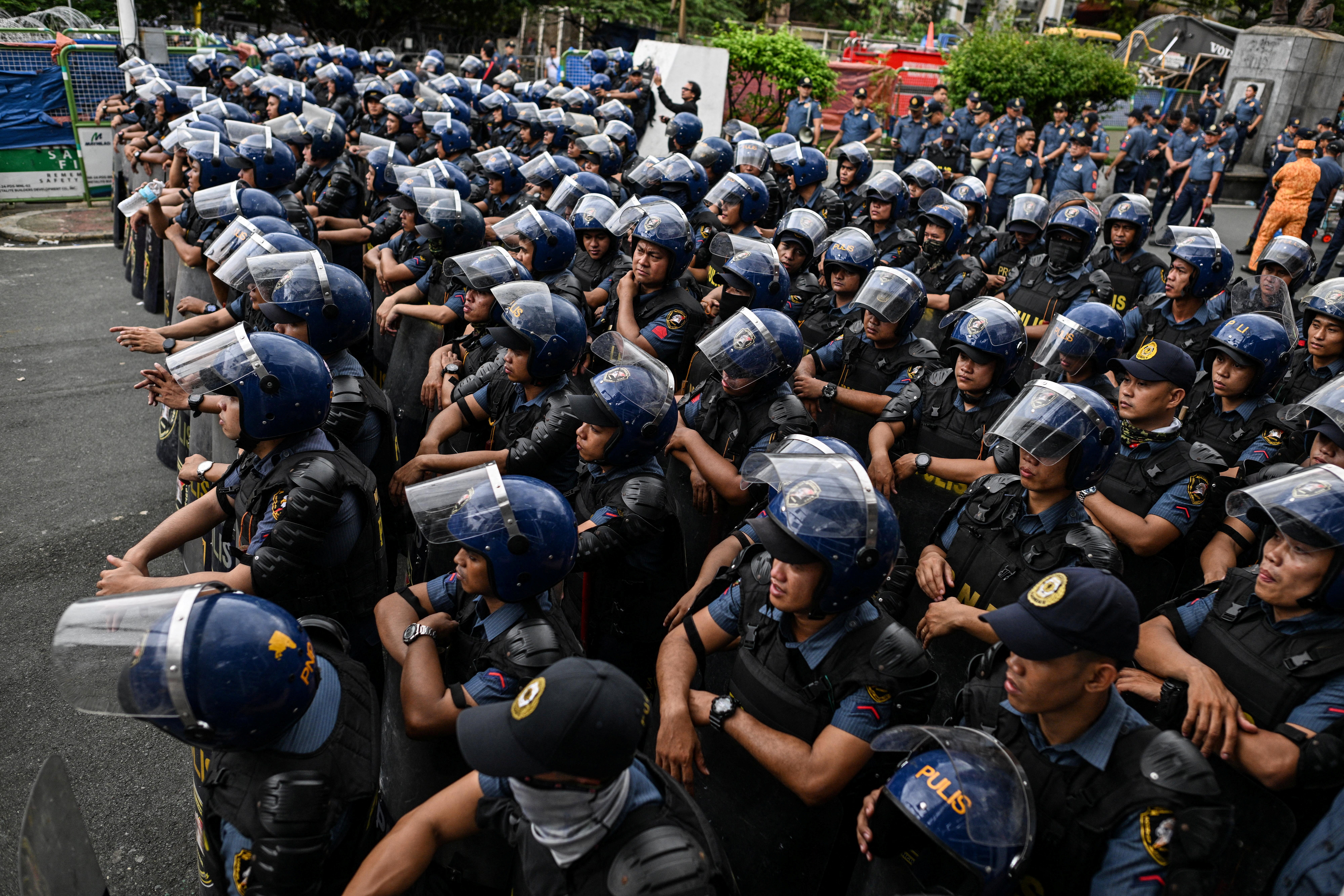 Anti-corruption protest in Manila