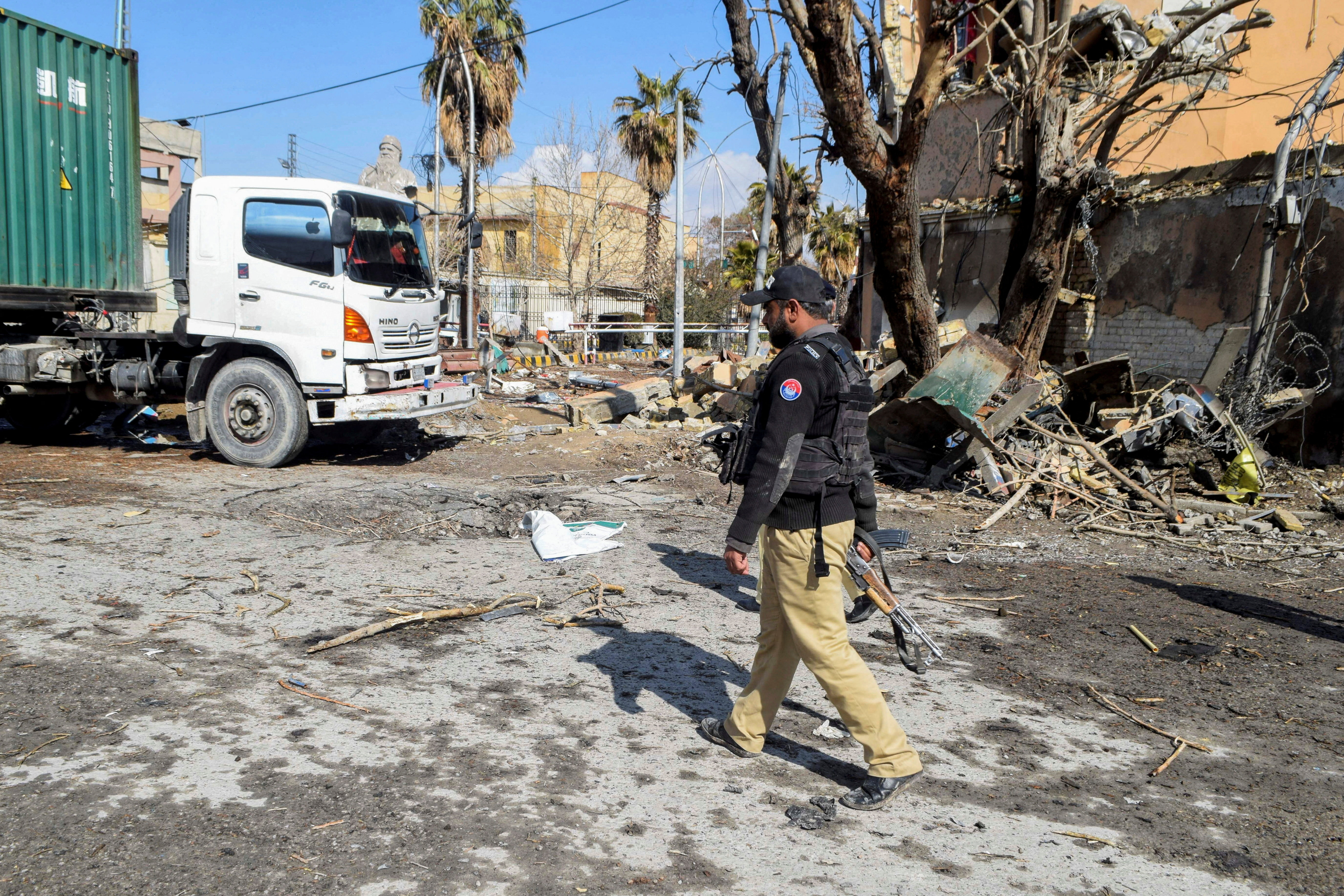 FILE PHOTO: Aftermath of militant attacks, in Quetta